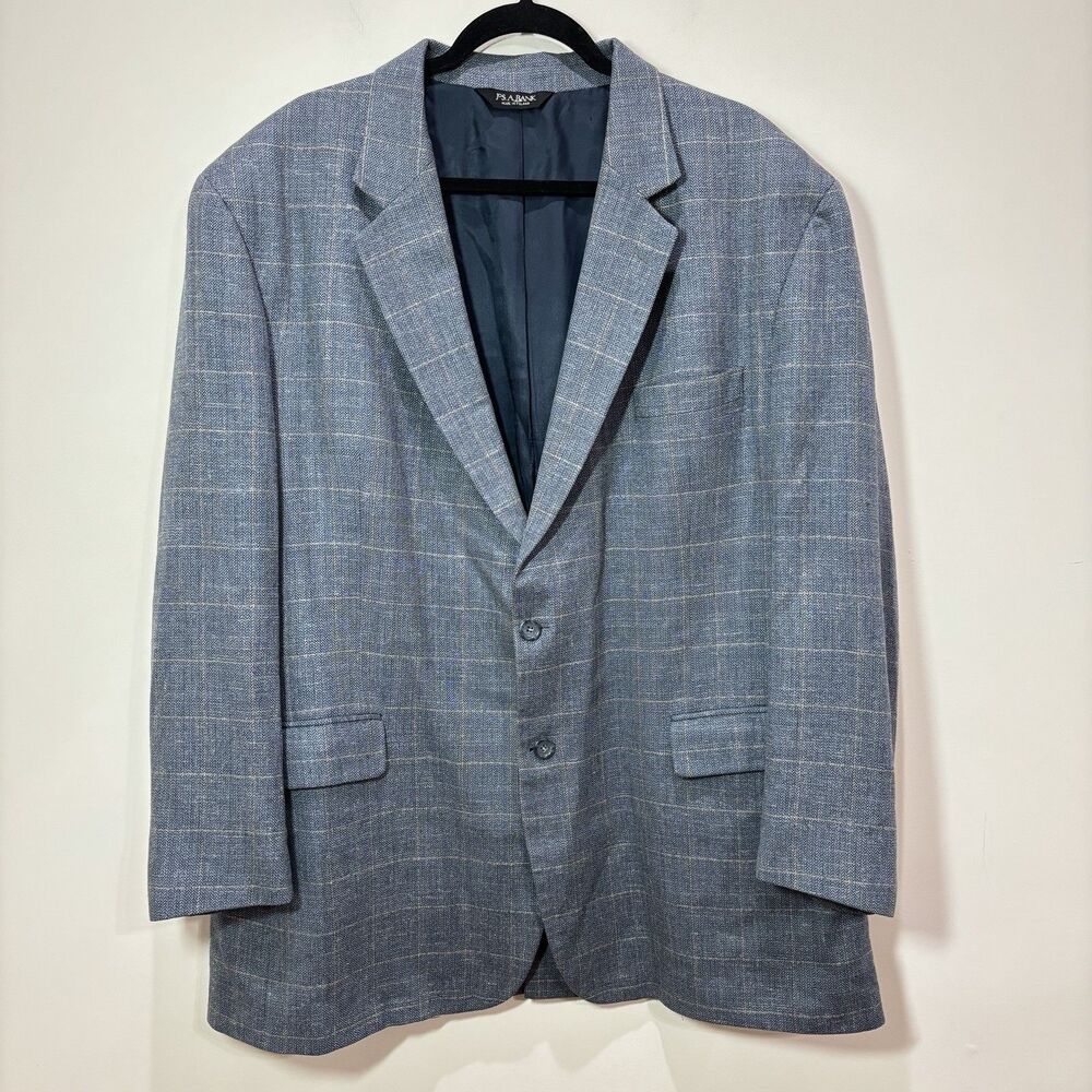 Jos. A. Bank Gray Plaid Blazer